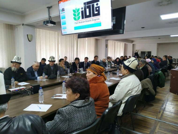 فعالیت بین المللی واحد های فناور پارک علم و فناوری کرمانشاه؛ برگزاری نشست معرفی محصولات شرکت فناوران کاشت زاگرس در کشور قرقیزستان