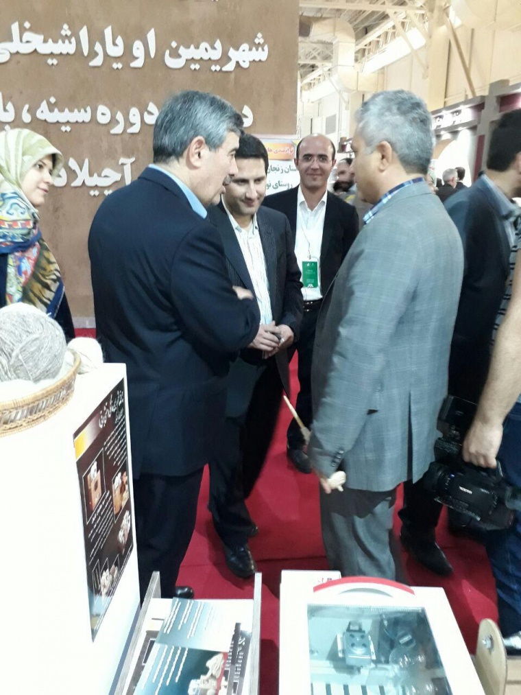 حضور شرکت های تحت حمایت پارک علم و فناوری کرمانشاه در چهارمین نمایشگاه توانمندیهای روستاییان و عشایر