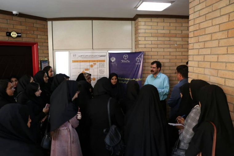 بازدید دانشجویان دانشگاه  رازی از پارک علم و فناوری کرمانشاه